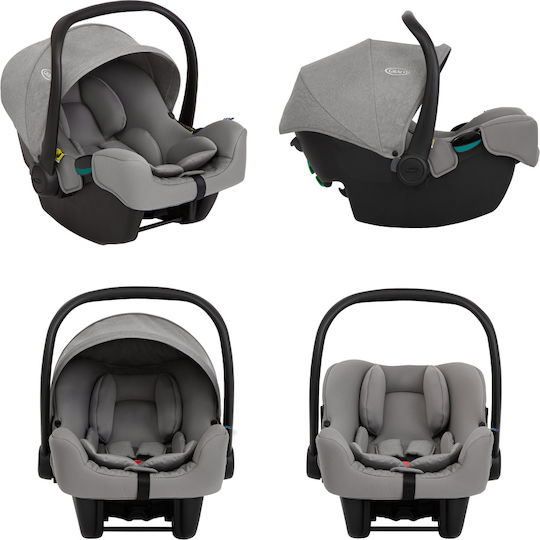 Graco Near2me Dlx Adjustable 3 in 1 Baby Stroller Suitable for Newborn Ash