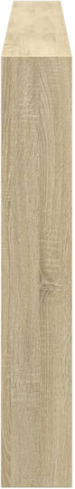 vidaXL Wooden Bed Headboard Beige 220cm