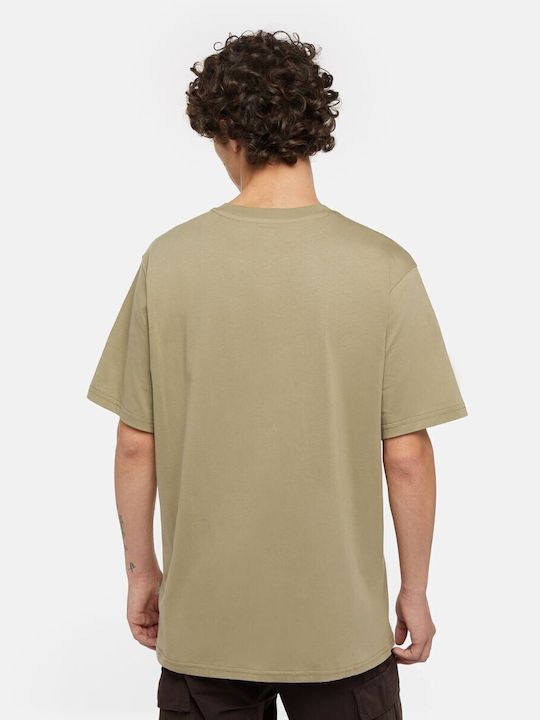 Dickies Mapleton T-shirt Imperial Green, Beige