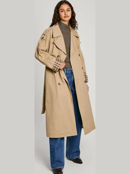 Bianca Damen Beige Trenchcoat
