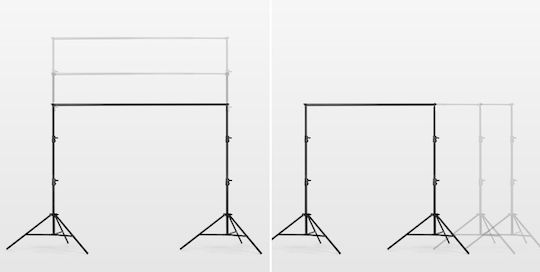 Refutuna Sistem De Suport Și Fundal Fotografic 2m*3m Bază Pentru Studio
