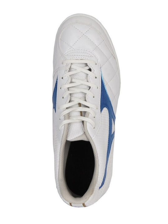 Mizuno Mrl Sala Club Pantofi de Fotbal de futsal Albe