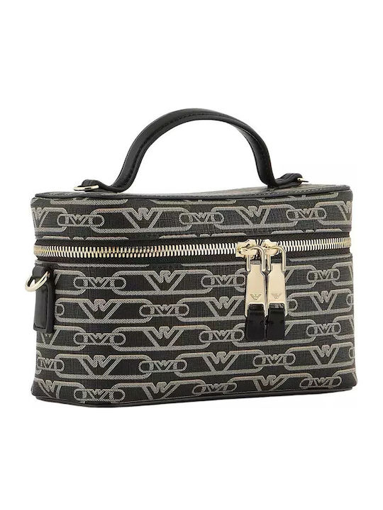 Toiletry Bag in Black color 19cm