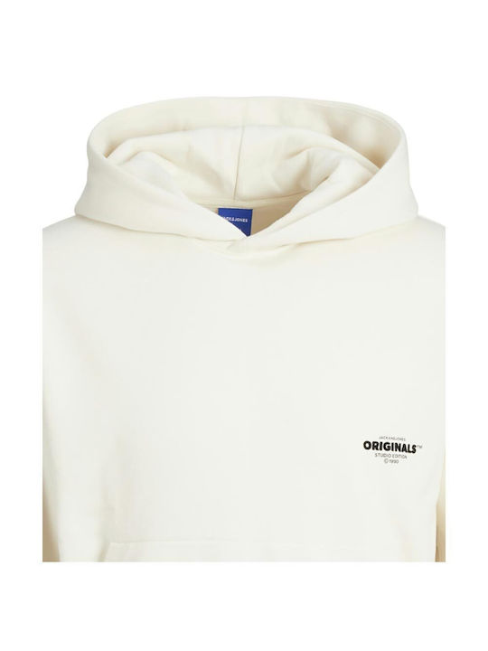 Jack & Jones Men's Sweatshirt Antique White