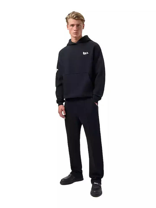 Sweatshirt mit Kapuze Jet Schwarz