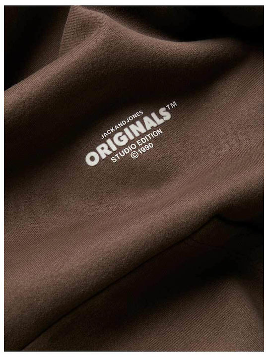 Jack & Jones Hanorac pentru bărbați Chocolate brown