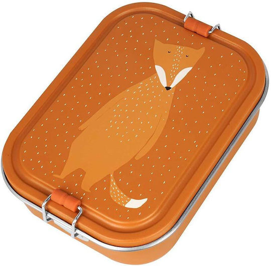 Recipient alimentar din oțel inoxidabil cu separator mare Mr Fox 1L 77944 Trixie