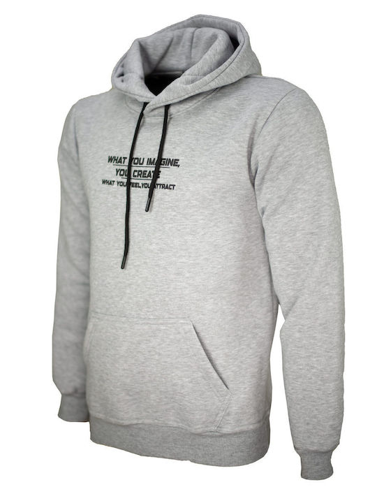 Restart Herren Sweatshirt mit Kapuze GRI