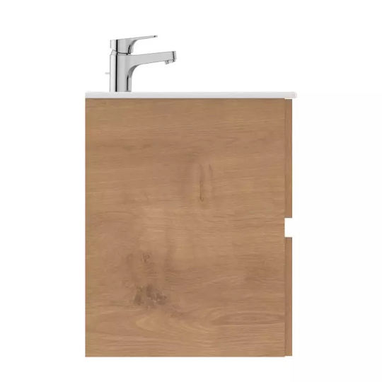Ideal Standard Waschtisch mit Waschbecken Natural Oak