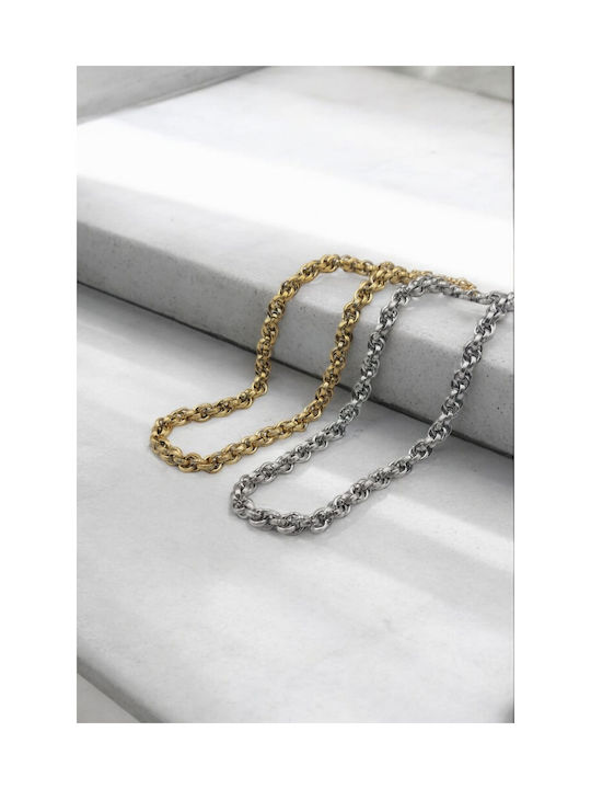 Chain Neck Spiral from Steel