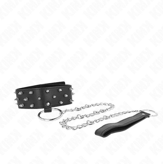 Kink Halsband in Silber Farbe