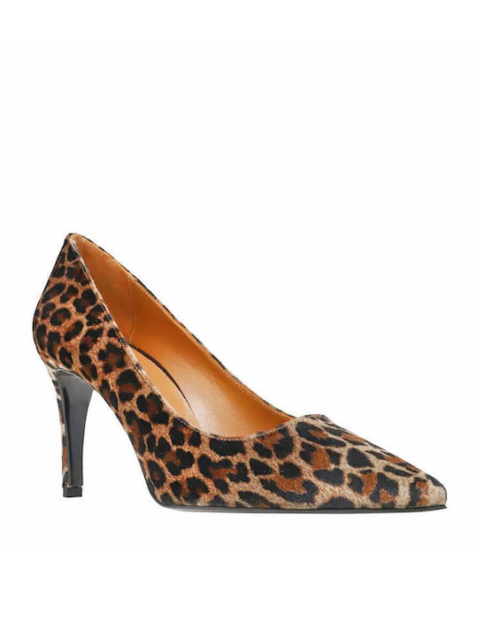 Kalogirou Pantofi cu toc Animal Print