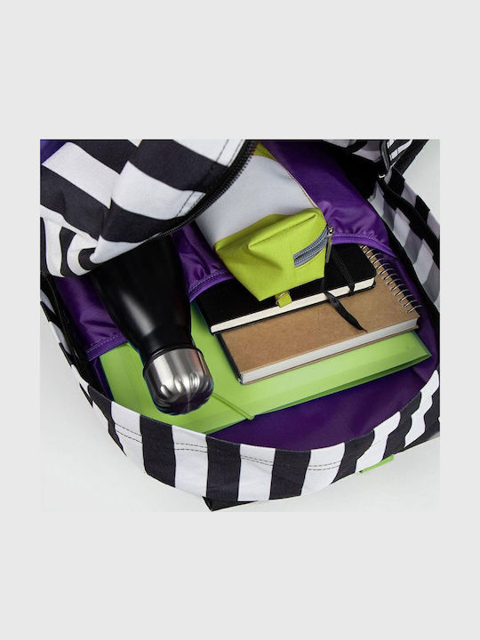 Cerda Life's Little Moments Beetlejuice Παιδική Τσάντα Πλάτης Μαύρη 32x12x42εκ.