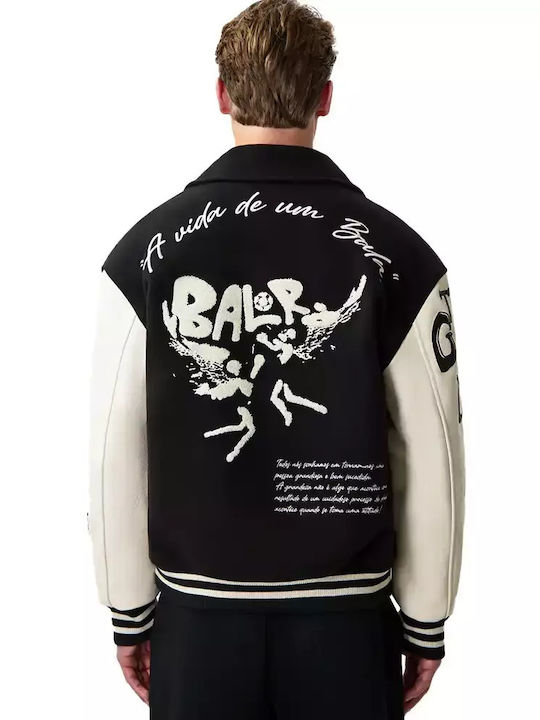 Collegejacke Jacke Jet Black