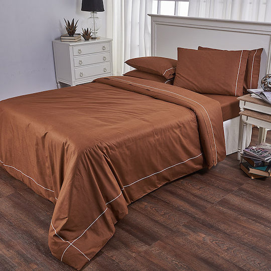 19V69 Μονή 170x250cm Arcobaleno Bello Chocolate Καφέ 19V69 Μονή 170x250cm Arcobaleno Bello Chocolate Καφέ
