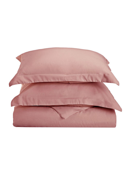 Anna Riska Duvet Cover Cotton Satin Single 160x240 Luxury Blush Pink