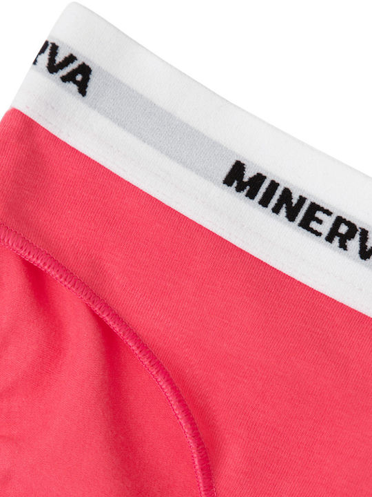 Minerva Kids' Brief Pomegranate