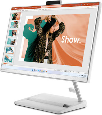 Lenovo IdeaCentre AIO 3 22IAP7 21.5" (Kern i3-1215U/8GB/256GB SSD/FHD/Kein OS) White UK