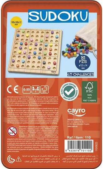 Brettspiel Sudoku 6+ Jahre (EN) Cayro