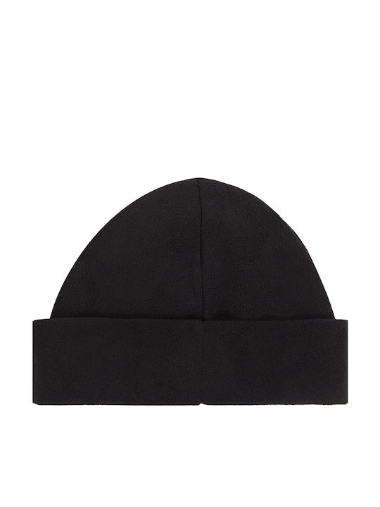 Tommy Hilfiger Beanie Unisex Fleece Beanie Gestrickt in Schwarz Farbe