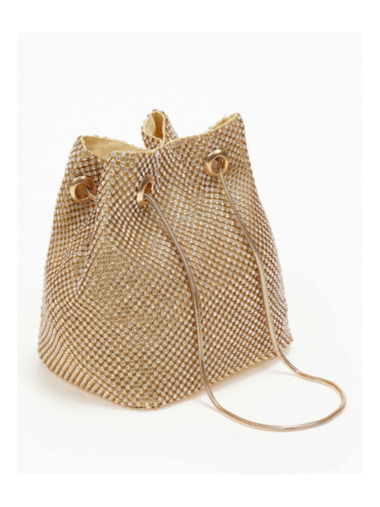 Women's Pouch Shoulder Gold