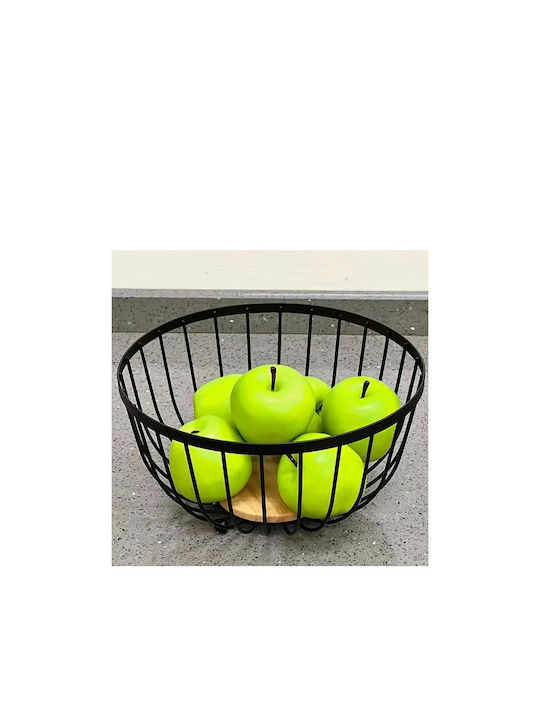 Fruitieră Metalic Negru 25x12.5buc