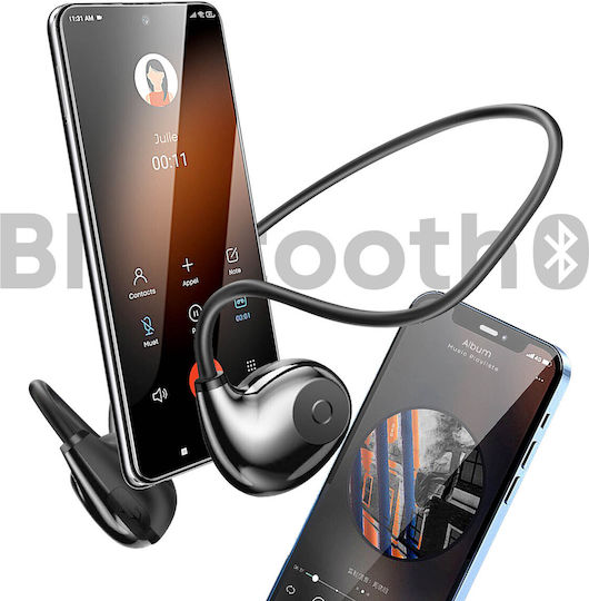 LinQ HI8 Conductie Osoasa Bluetooth Handsfree Căști cu Rezistență la Transpirație Negru