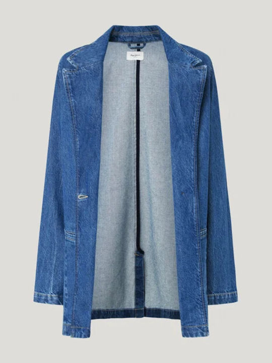 Pepe Jeans Mabel Γυναικείο Σακάκι Denim
