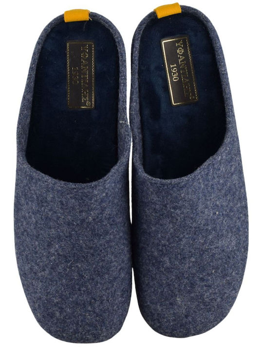 Yfantidis Men's Slipper Blue