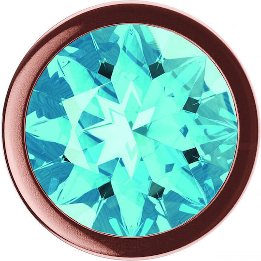 Plug-butt Plug Diamond Topaz Shine L Rose Gold