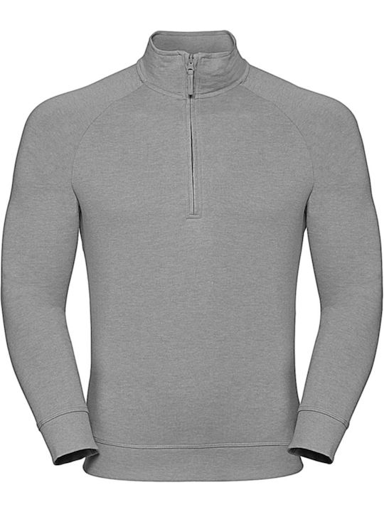 Russell Europe Men's Long Sleeve Promotional Sweatshirt Silver Marl