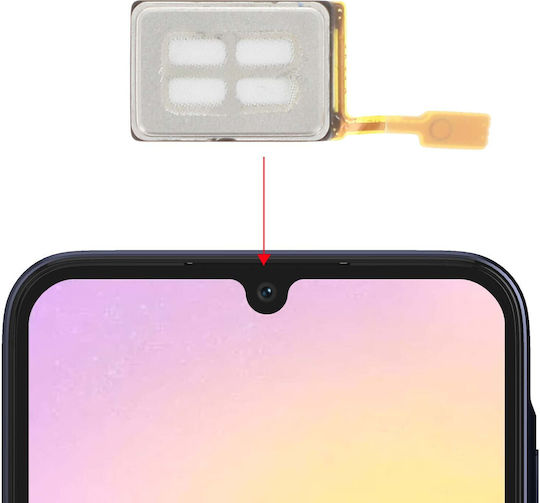 Difuzor Intern Clappio Samsung A25 5G Înlocuire Căști Negru