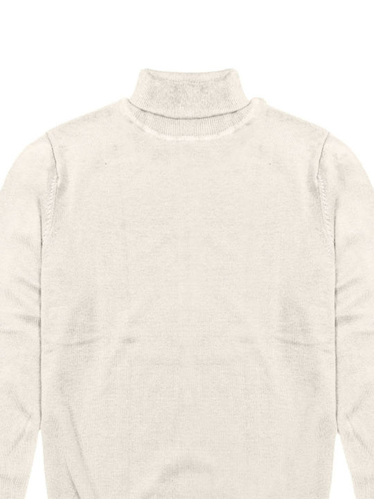 Rebase Men's Long Sleeve Sweater Ecru