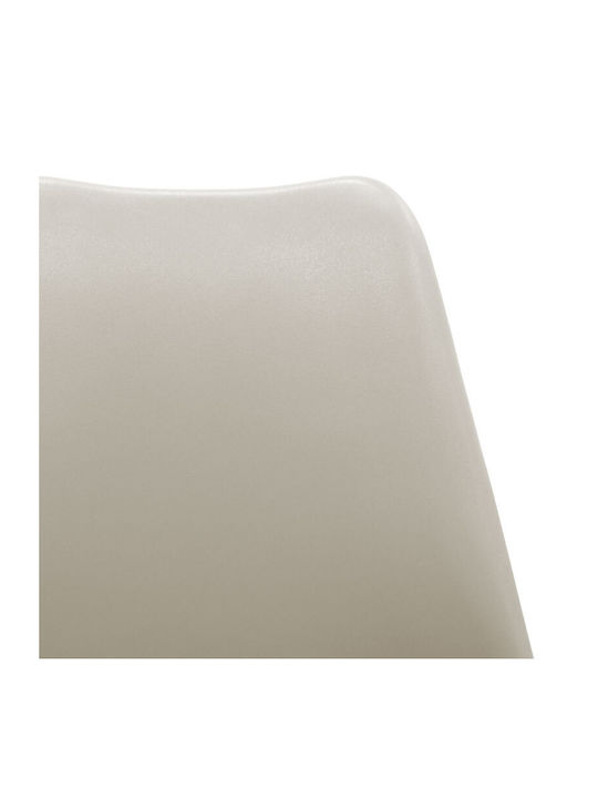 Gaston Dining Room Polypropylene Chair Grey-natural 53.5x48.5x83cm
