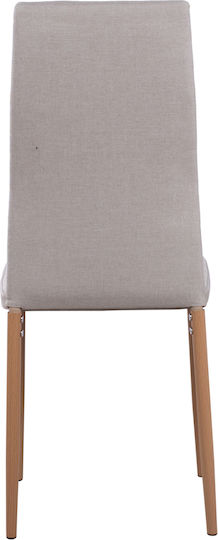 Lady Stühle Speisesaal Beige 4Stück 40x48x95cm