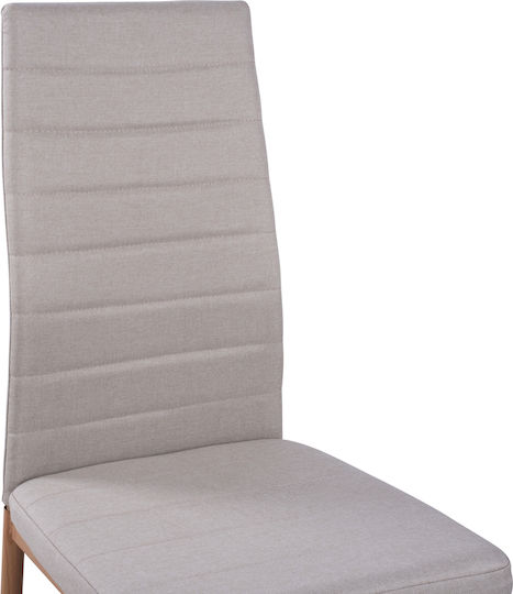 Lady Stühle Speisesaal Beige 4Stück 40x48x95cm