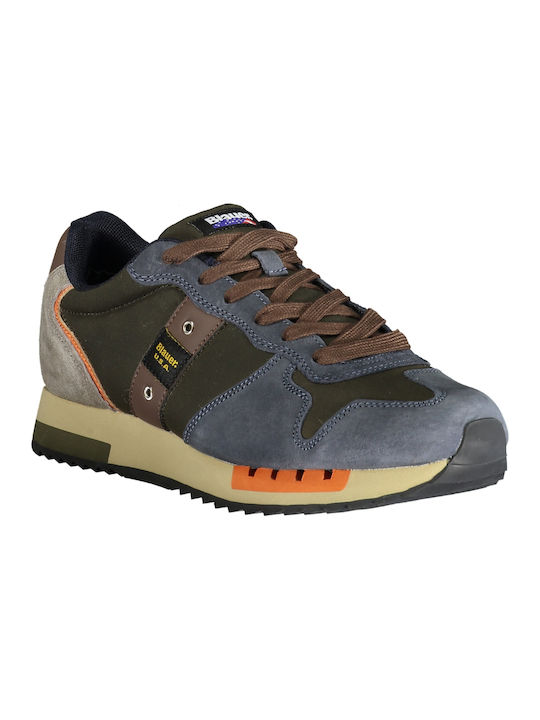 Blauer Sneakers Blue