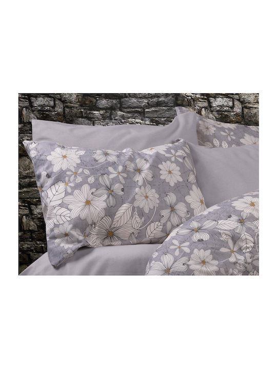 Dimcol Duvet Cover Single 160x240 Grey