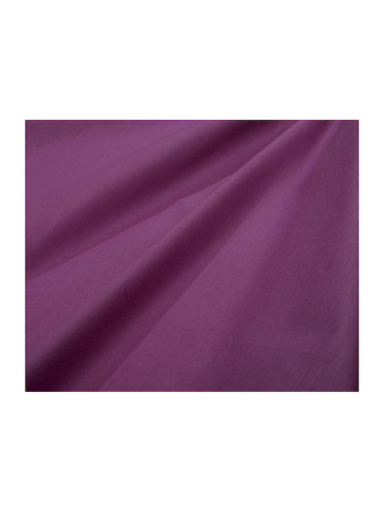 Dimcol Παπλωματοθήκη Βαμβακερή Υπέρδιπλη 220x240 Dark Magenta
