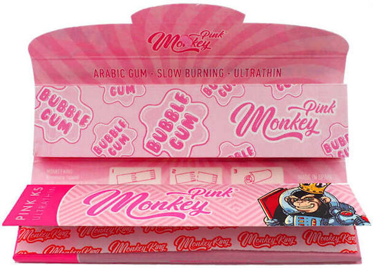 Monkey King Cigarette Rolling Papers Slim King Size with Cone Tips 32 sheets 1pcs