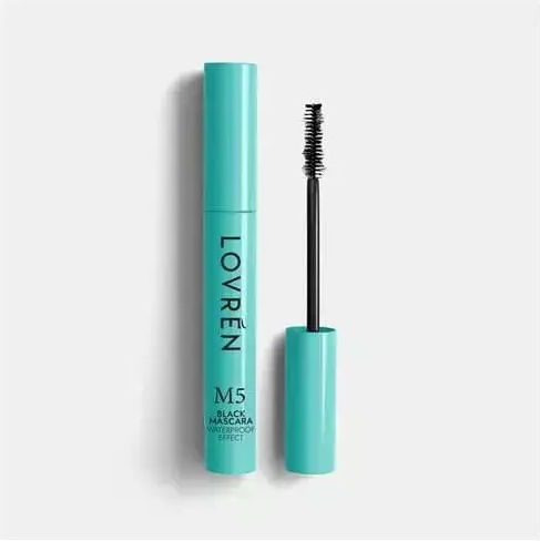 Lovren M5 Waterproof Mascara for volume & Length Black 9ml