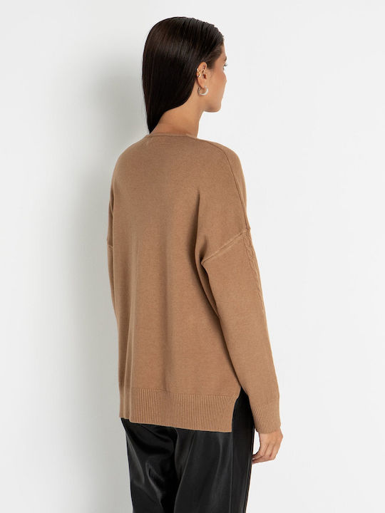 Toi&Moi Women's Sweater Brown