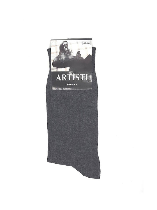 ARTISTI men's sock cotton monochrome blue