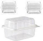 Αρθρωτά Πλαστικά Δοχεία Disposable Food Container Lid 50pcs
