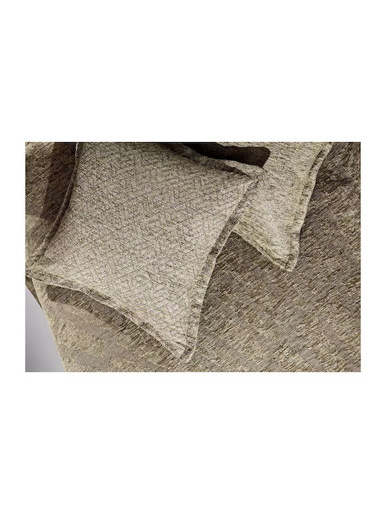 Guy Laroche Siren Four-Seater Sofa Throw Chenille 180x350cm Natural