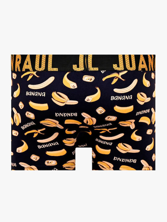 Juan Raul Men's Boxer Blue with Patterns