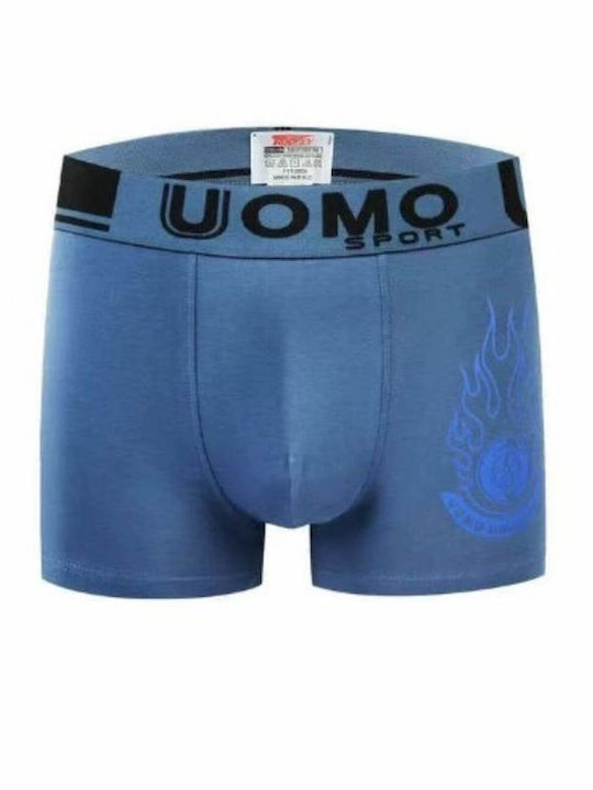 Uomo Herren Boxershorts Colorful 4Packung