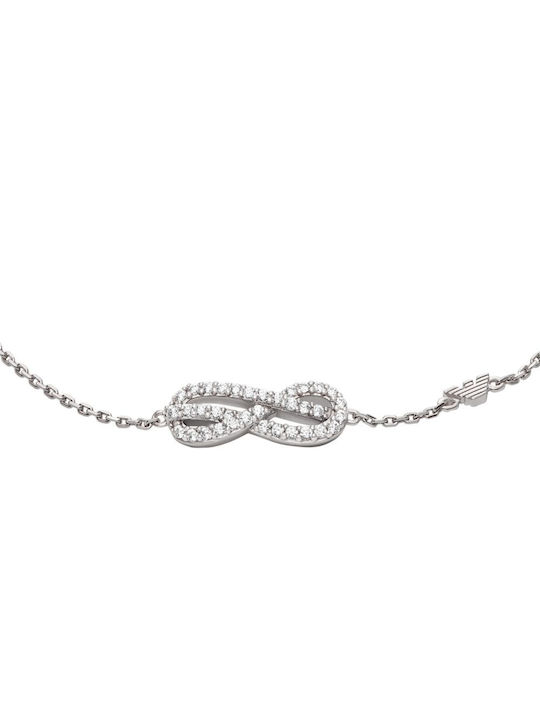 Emporio Armani Bracelet made of Silver with Zircon