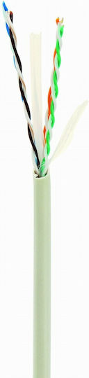 Cablexpert U/UTP Cat.6 (Gigabit) Καλώδιο Δικτύου Ethernet χωρίς ακροδέκτες 305m Γκρι