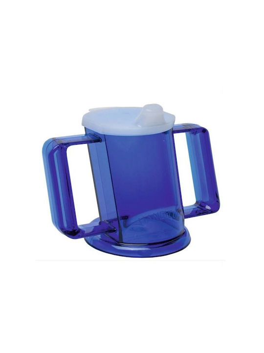 Sundo Mug Ceramic with Lid Blue 250ml